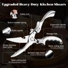 SiXingHardware-Kitchen Pro Shears-Heavy-Duty Stainless Steel Kitchen Scissors For Poultry, Meat,