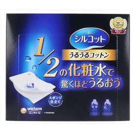 Cotton Puff Silkot Moisturizing Sponge Tailoring 40 Sheets