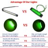 EVOTECH 10 Pack Green 6 LED Deck Marine Boat Lighting