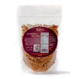Mrs. Barr’s Natural Foods Granola | Cherry & Pecan | Certified Organic Gluten Free Oats | Soft Texture | Small Batch | Gourmet Quality | Real Ingredients | 10 Ounces (3 Pack)