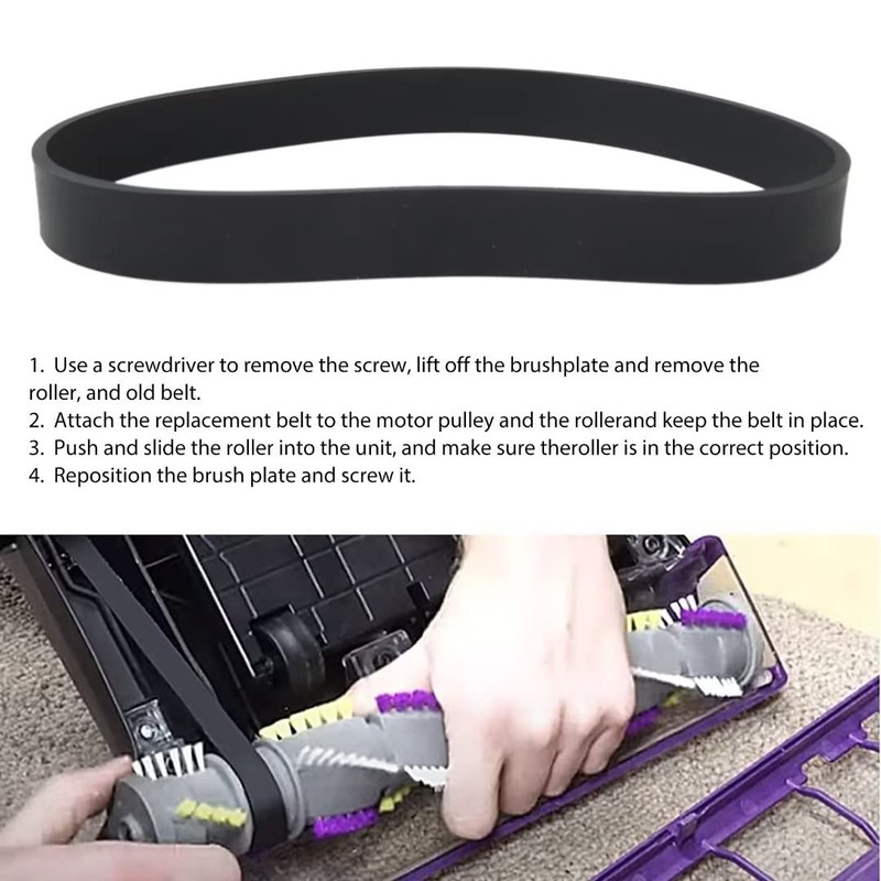 Black Premium Belts Replacement for Bissell Style 7/9/10/12/14 P/N 3031120