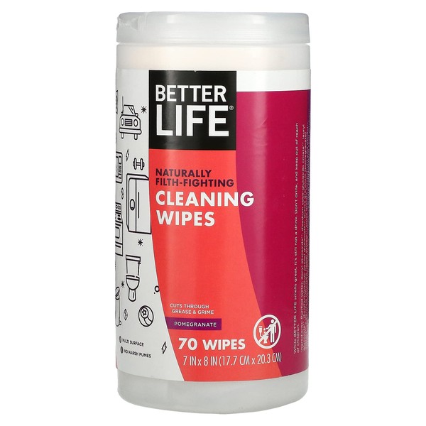 Better Life Wipes All-Purpose Pom 70 ct