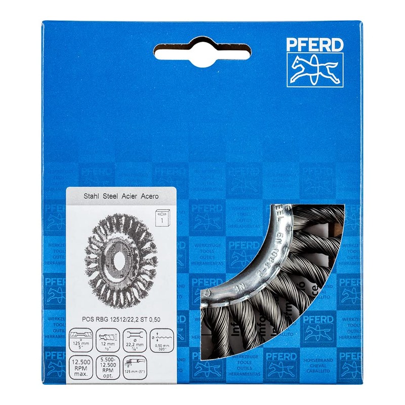 Pferd 43303005 Brush RBG 12512/22.2 ST 0.50 SG