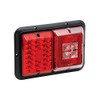 Bargman 48-84-008 Double LED/Incandescent Taillight (with Stop/Tail/Turn - Black Base