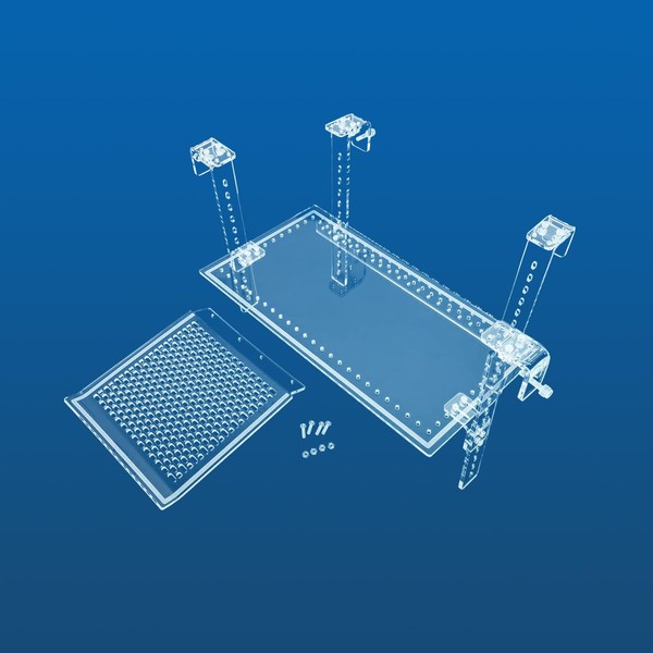 Qiveno Large Turtle Docks Adjustable Hanging Basking Platform with Slip-Resistant
