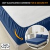 Fitted Sheet (30cm) - Ultra Soft Microfibre Bed Sheets, Elasticated