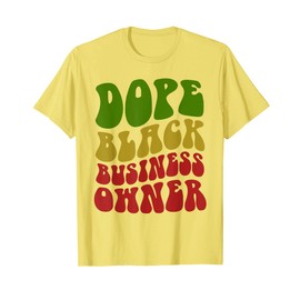 DOPE BLACK BUSINESS OWNER Future Entrepreneur Afro Girl Kids T-Shirt