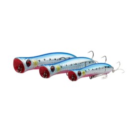 Savage Gear Gravity Popper – High-Performance Saltwater Popping Lure for Predator Anglers, Ideal for Pike, Bass & More, Ultra-Long Cast Design, Perfect for Saltwater Fishing Imperial Sardine 11 cm