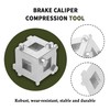 Cube Brake Caliper Compression Tool,Steel Brake Caliper Tool Car Rear
