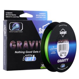 SeaKnight Gravity G9 9 Strands Braided Fishing Line Fast Sinking 150m/300m Multifilament PE Lines 8+1 Cored Wire Smooth Saltwater Long Casting Sea Fishing Carp Fishing