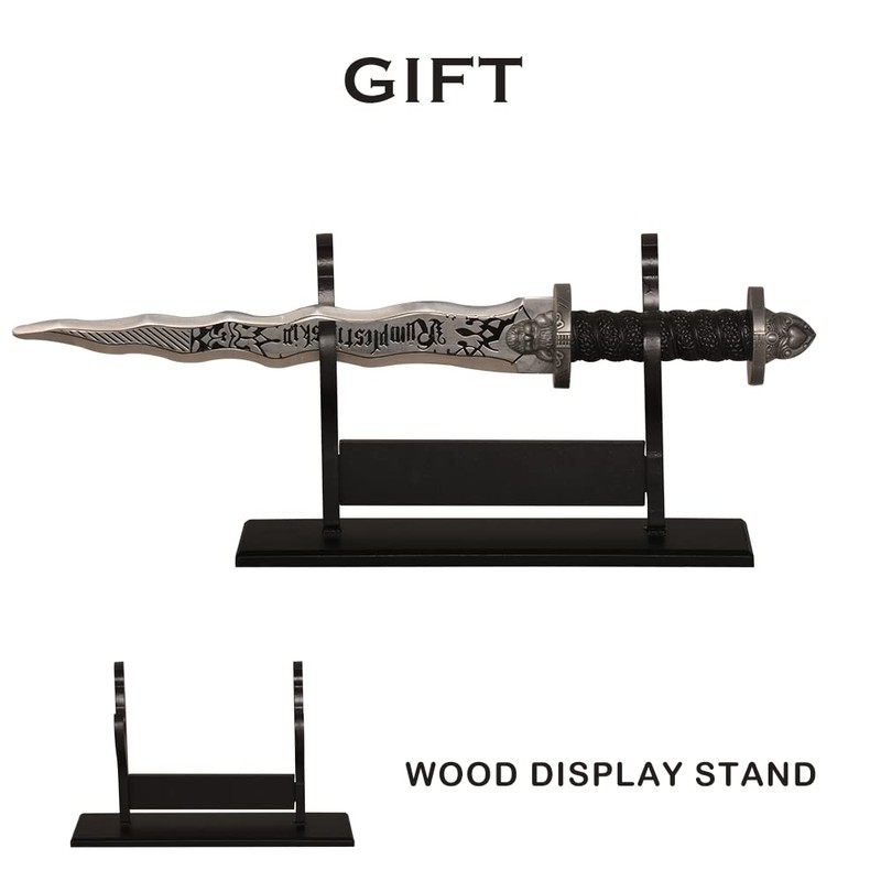 COSWOR 16" Mr. Gold Dark One Sword for Cosplay, Collection,