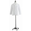 Medline MDT10WHT32E Men's Poplin Consultation Lab Coat, White, Size 32