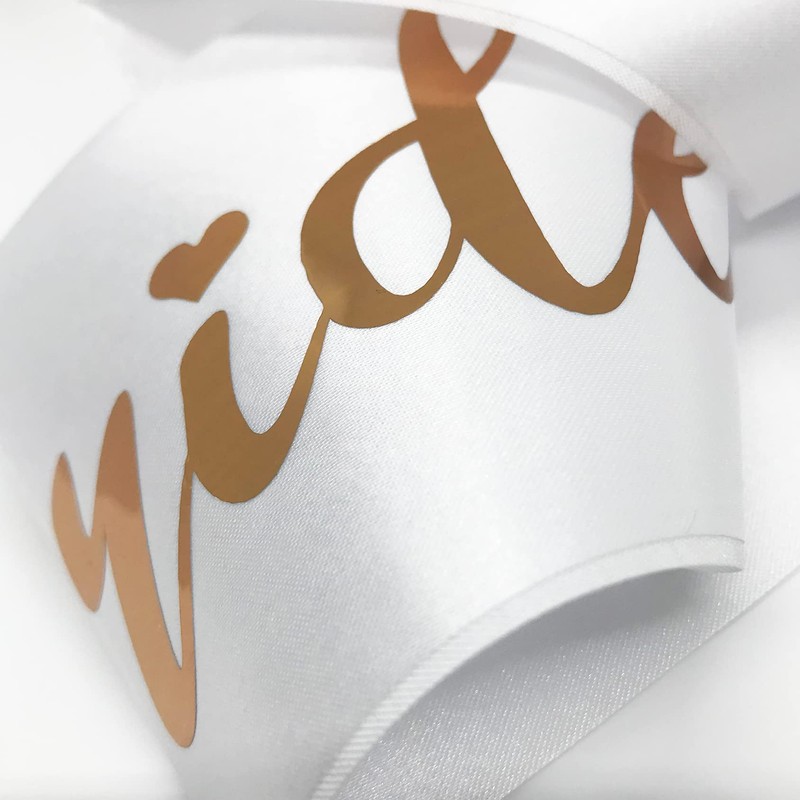 JVAENOUSN 7 Piece JGA Team Bride Sash Set with 1