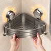 Suction Cup Bathroom Shelf for Shower Storage – Space-Saving ABS