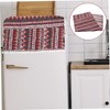 WOONEKY Home Appliance Cover Universal Washer Dryer Cotton Wash Cover