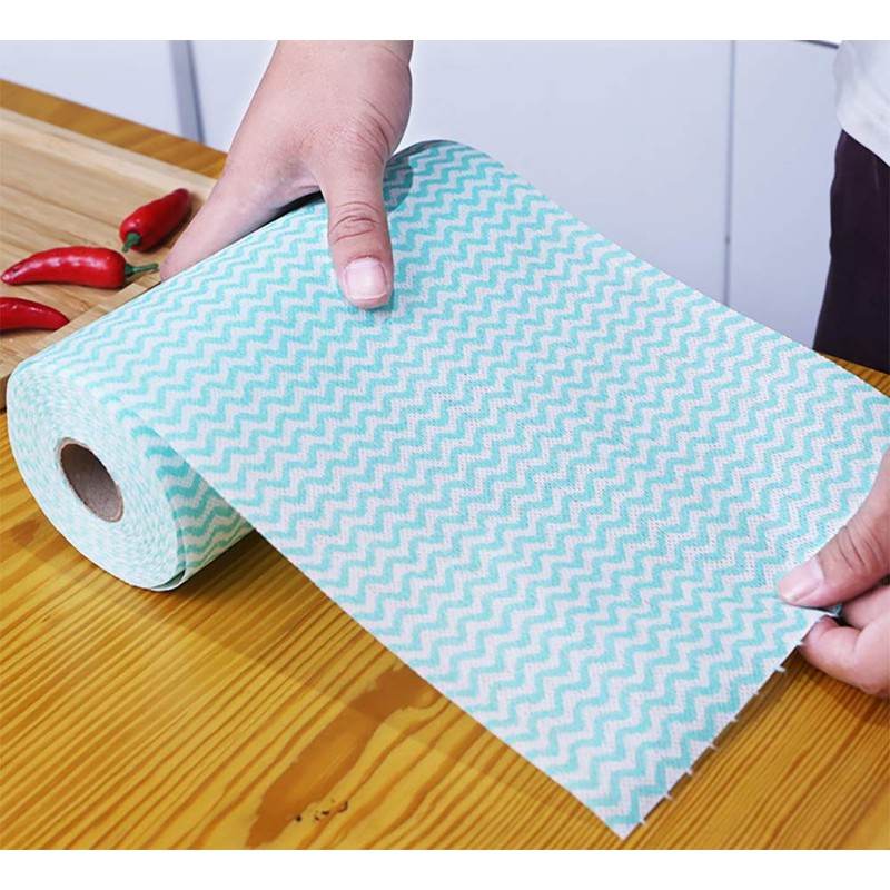 UKEENOR Disposable Dish Cloth Roll, J Cloths, Reusable Cleaning Cloth