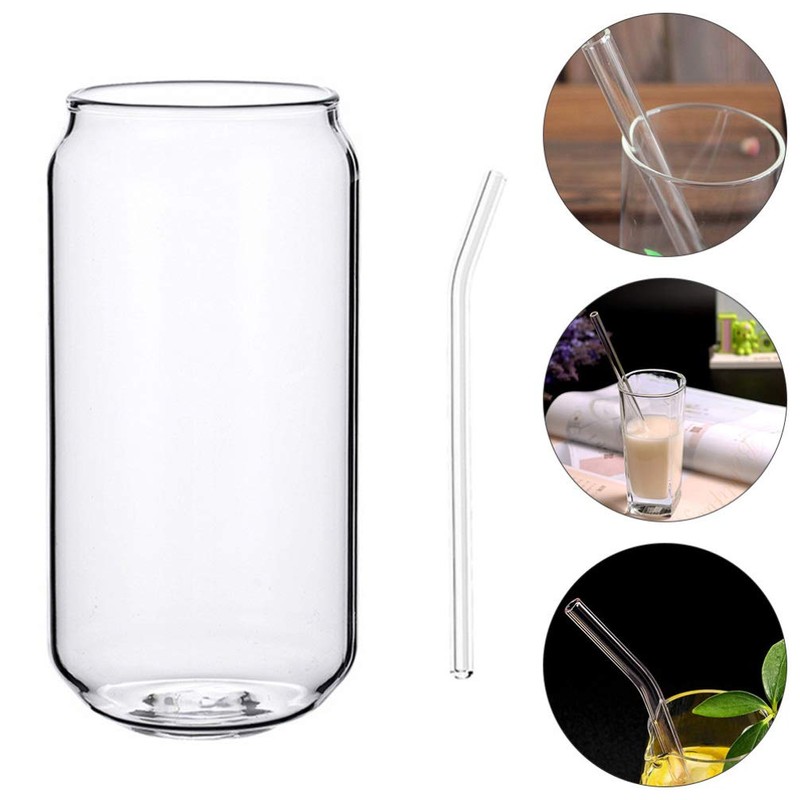 OSALADI Glass Cocktail Cup Juice Mugs Water Coffee Cup with