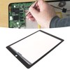 Touch Screen Panel Black Tempered Glass Accurate Size LCD Tablet