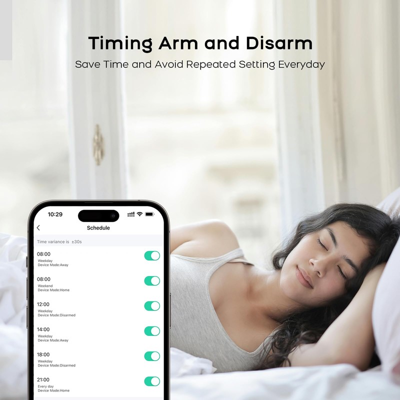 Clouree 4G Smart Home Security Alarm Kit, Wireless WiFi Home