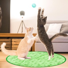 Byffoer Interactive Cat Toy, Intelligent Electric Self-Rolling Cat Toy Ball, Rolling Ball Cat Toy, Interactive Cat Ball for Cats Dogs