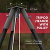 Boss Buck Tripod Header with Pulley, Deer Feeder System Attachment