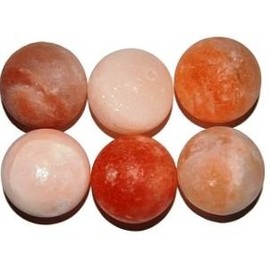 Himalayan Salt Energy Crystal Salt Spheres 10 pack