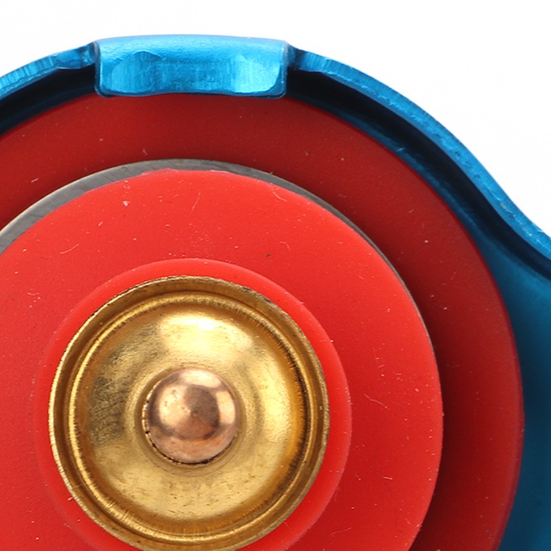 Aluminum Alloy Radiator Cap with Temperature Gauge Pressure Adjustment Leakproof