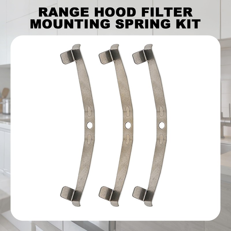 SR169016 Range Hood Filter Mounting Spring Kit Fit for Broan