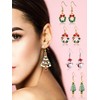 20 Pairs Christmas Earrings for Womens Holiday Earrings Christmas Drop