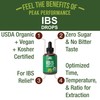 USDA Organic IBS Relief 5-In-1 Liquid Drops. For Ingestion, Bloating,