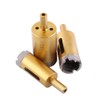 Qiilu Diamond Hole Saw, Diamond Core Drill, Suitable for Ceramic,