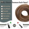 Hairro Human Hair Bun Hairpiece Remy Scrunchies Updo For Women