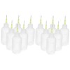 Mobestech 12pcs Glue Applicator Bottles Squeeze Bottles for Crafts Glue