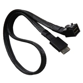 Micro SATA Cables|Mini SAS SFF-8643 to SFF-8611 Oculink Cable - 20 Inches