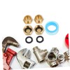 Outanaya 3/4 Garden Hose Brass Stopper Set Garden Hose Cap