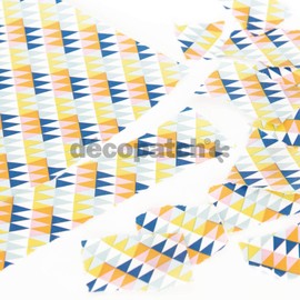 Decopatch Paper No. 775 (Colourful Diamonds, 395 x 298 mm) Pack of 3
