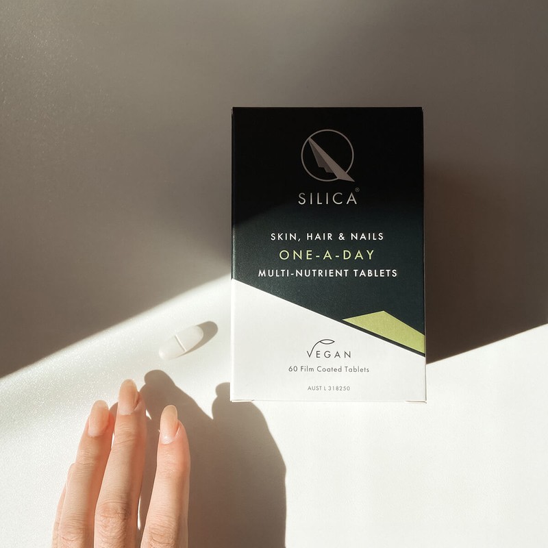 QSilica Skin, Hair & Nails One-A-Day, 90 tablets