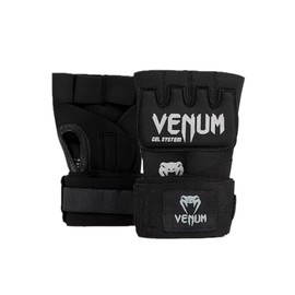 Venum, Kontact Gel Quick Wraps, Men's, L, Black/Silver
