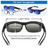 TINHAO Polarized Fit Over Sunglasses Unisex Wear Over Glasses Sunglasses