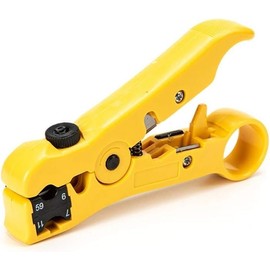 Cable Stripper Cutter, Wire Stripping Tool,Multi-Purpose Wire Stripper Adjustable Wire Stripping Tool for UTP Cat5 Cat6 Wire