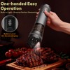 Electric Salt and Pepper Grinder Set - Rechargeable Salt Grinder