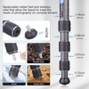 Compact Design Lightweight Carbon Fiber Tripod Special-Shaped Center Column Portable