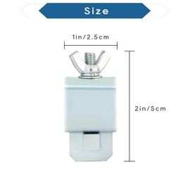 FLKQC Butt Clamps 16 pcs Butt Welding Clamps Auto Body Panel Clamps for Edge to Edge Welding Butt Clamp