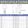 haisstronica Ring Terminals,330PCS Non-Insulated Wire Connectors Kit,Brazed Seam Fork Ring