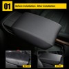 AOMSAZTO Armrest Covers for 2017-2022 CR-V Honda Black