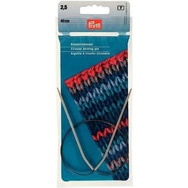 Prym Circular Knitting Needle, Aluminium, Grey, 2.5 mm