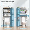 Hodonas Over the Toilet Storage Shelf - Bathroom Organizer Rack