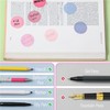 Mr. Pen- Transparent Sticky Note Set, 560Sheets, Colorful, Round Transparent