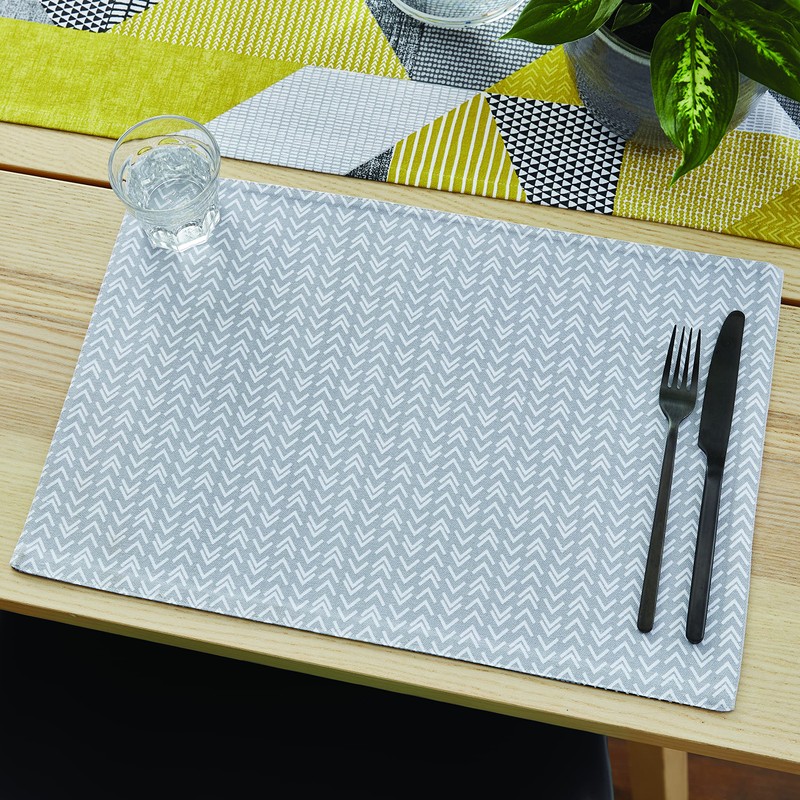 Catherine Lansfield Dining Larsson 30 x 46 cm Cotton Geo