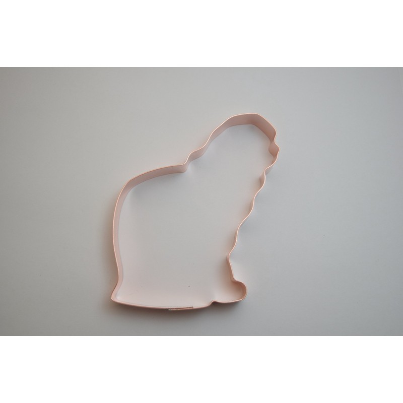 Sitting Scottish Fold Cat Copper Cookie Cutter